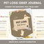 Pet Loss Grief Journal: Dog Memory & Reflection Workbook (Printable) - Drake Dog Cancer Foundation