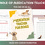 Dog Medication & Supplement Tracker Bundle: Printable Pet Health Charts for Multiple Medications - Drake Dog Cancer Foundation