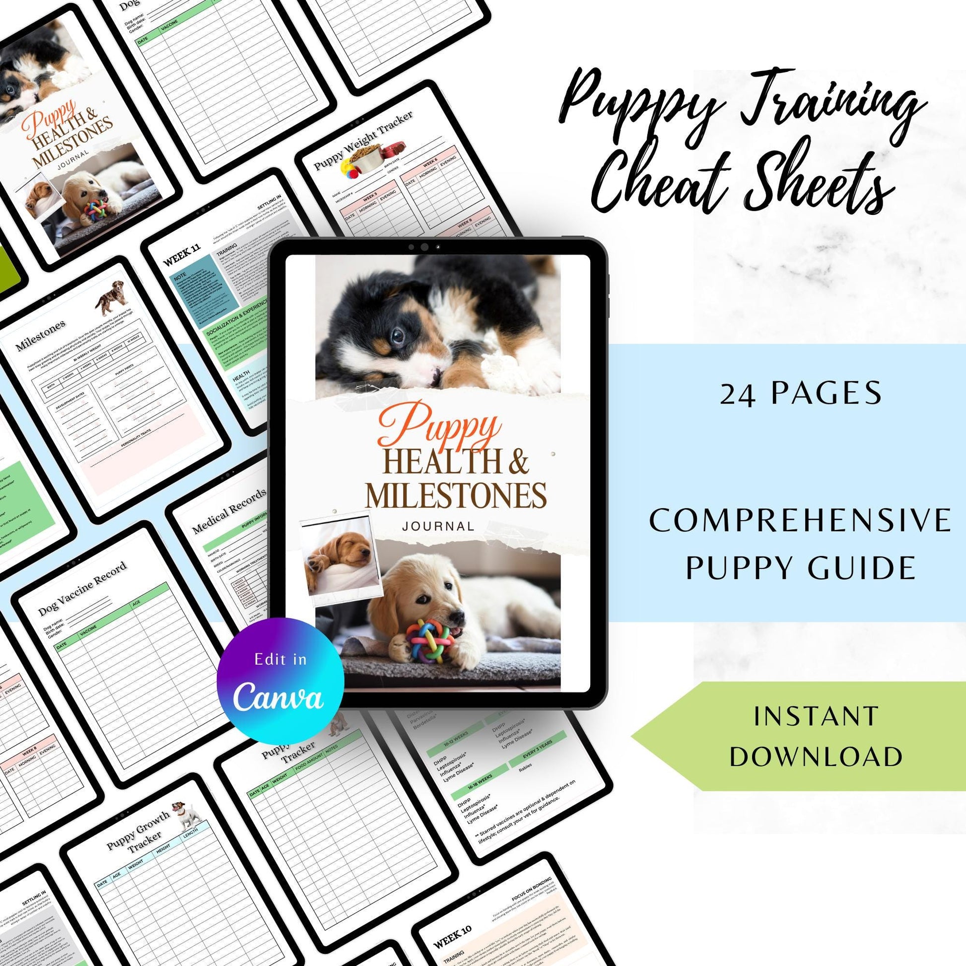 Puppy Training and Care Information and Templates for New Pet Parents - Drake Dog Cancer Foundation